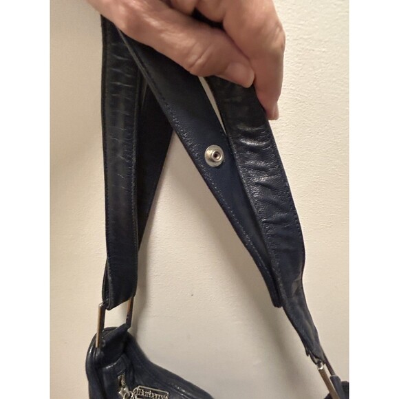 Burberrys Navy Blue Adjustable Shoulder Strap Bag - Picture 6 of 6